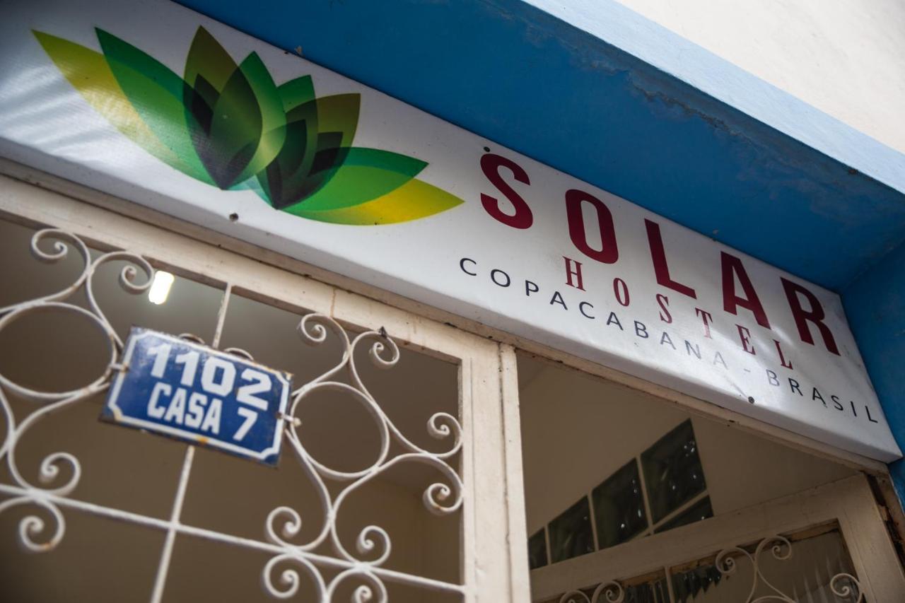 Solar Hostel Beach Copacabana Rio de Janeiro Eksteriør billede